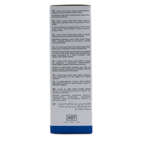 HOT V ACTIV PENIS POWER SPRAY PARA HOMBRE 50 ML