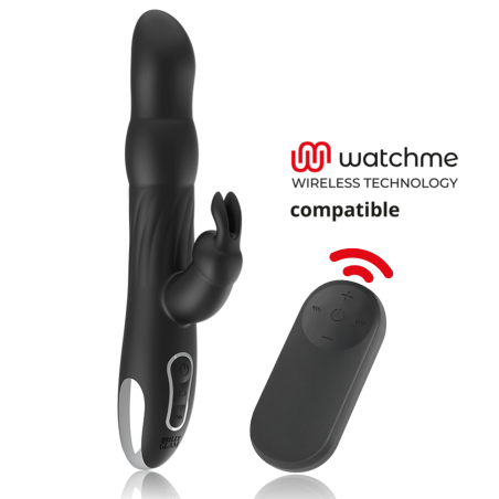 BRILLY GLAM MOEBIUS RABBIT VIBRATOR ROTATOR COMPATIBLE CON WATCHME WIRELESS TECHNOLOGY