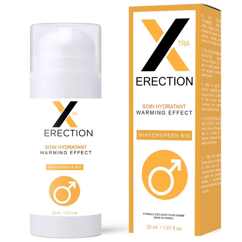 RUF X ERECTION CREMA ERECCION EFECTO CALOR 40 ML