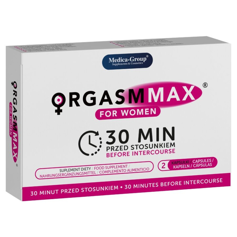 Orgasm Max For Women Capsulas Naturales para Potenciar la Vitalidad Femenina y la Satisfaccion Intima