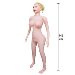 HIDDEN DESIRE LUSTY LOLA MUNECA INFLABLE 145 CM 2