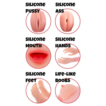 HIDDEN DESIRE LUSTY LOLA MUNECA INFLABLE 145 CM