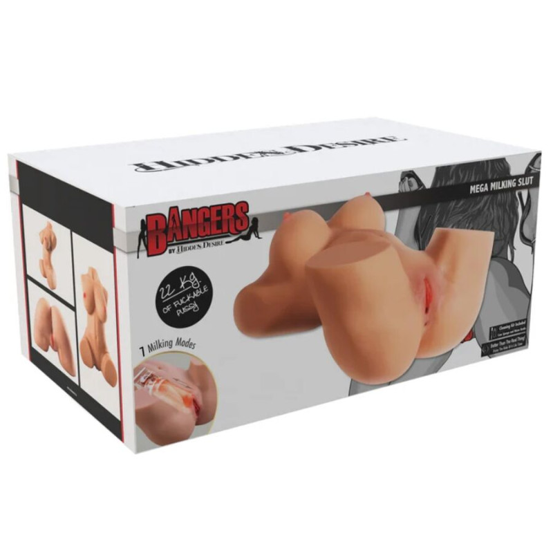 HIDDEN DESIRE MILKING MEGA SLUT TORSO MASTURBADOR FEMENINO 22 KG