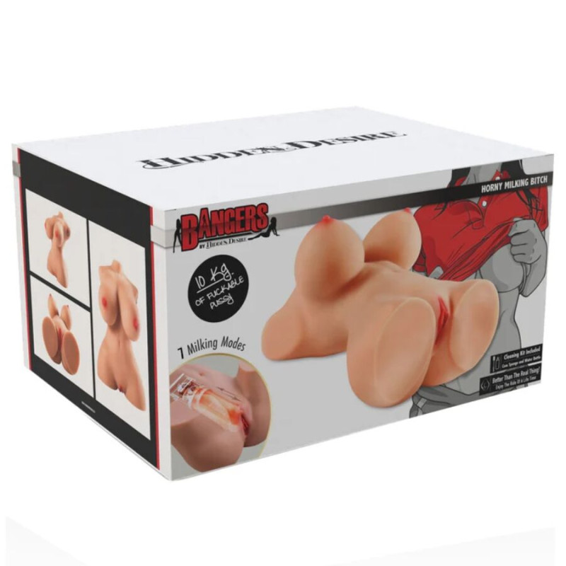 HIDDEN DESIRE HORNY MILKING BITCH TORSO MASTURBADOR FEMENINO 10 KG