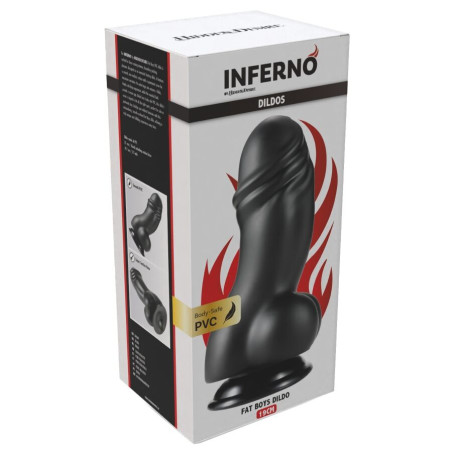 HIDDEN DESIRE INFERNO FAT BOYS DILDO 19 CM