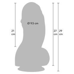HIDDEN DESIRE INFERNO FAT BOYS DILDO 27 CM 2