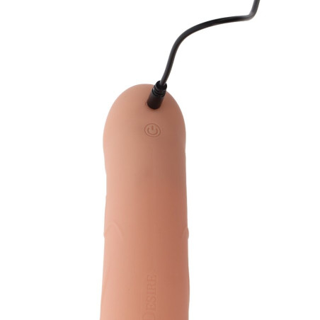 HIDDEN DESIRE INFERNO STRAP ON FUNDA PARA PENE CON VIBRACION 20 CM