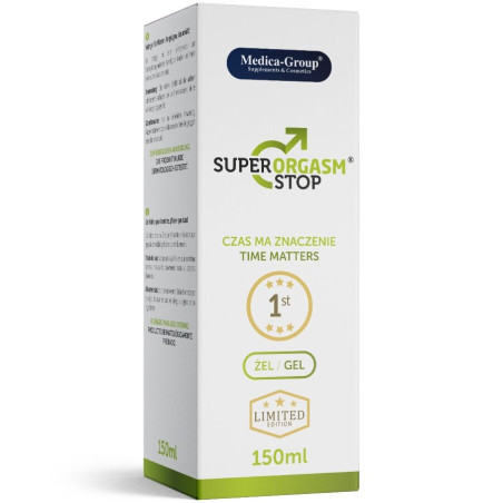 MEDICA GROUP SUPER ORGASM STOP GEL INTIMO PARA HOMBRE 150 ML