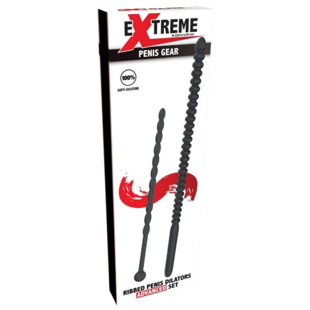 HIDDEN DESIRE EXTREME ADVANCED DILATADORES DE URETRA CON ESTRIAS 2 UDS