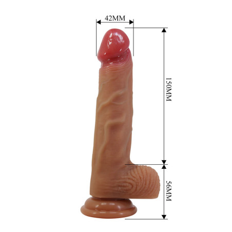 PRETTY LOVE LISLE DILDO REALISTICO CON VENTOSA 206 CM O 42 CM