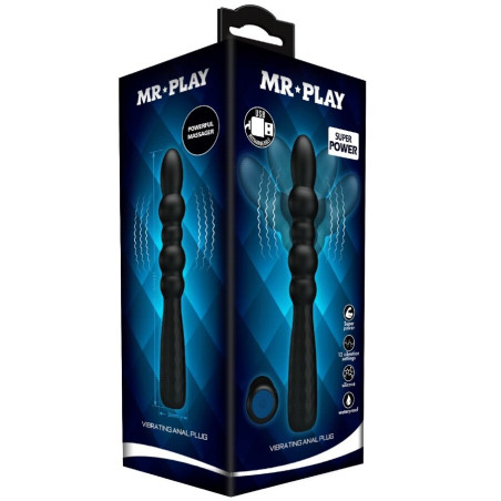 MR PLAY PLUG ANAL FLEXIBLE CON VIBRACION