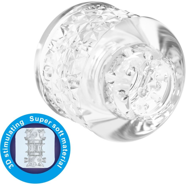 PRETTY LOVE CRYSTLE MASTURBADOR DOBLE ENTRADA