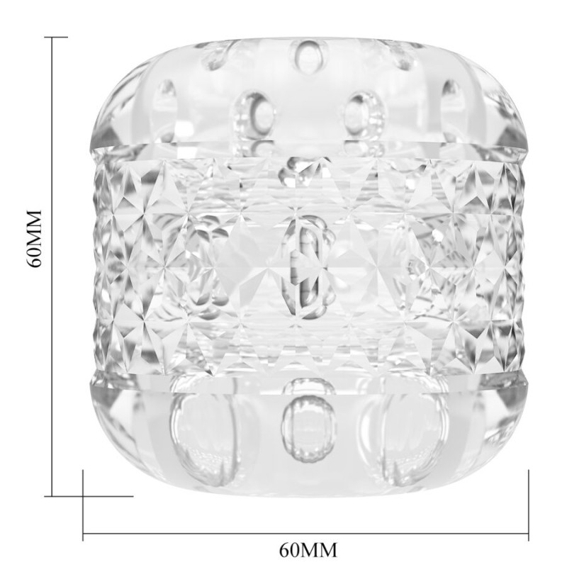 PRETTY LOVE CRYSTLE MASTURBADOR DOBLE ENTRADA