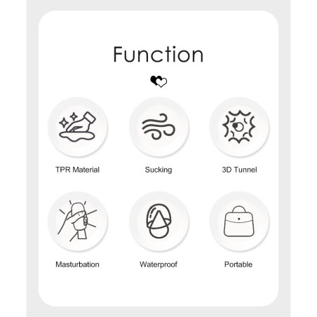 PRETTY LOVE CRYSTLE MASTURBADOR DOBLE ENTRADA