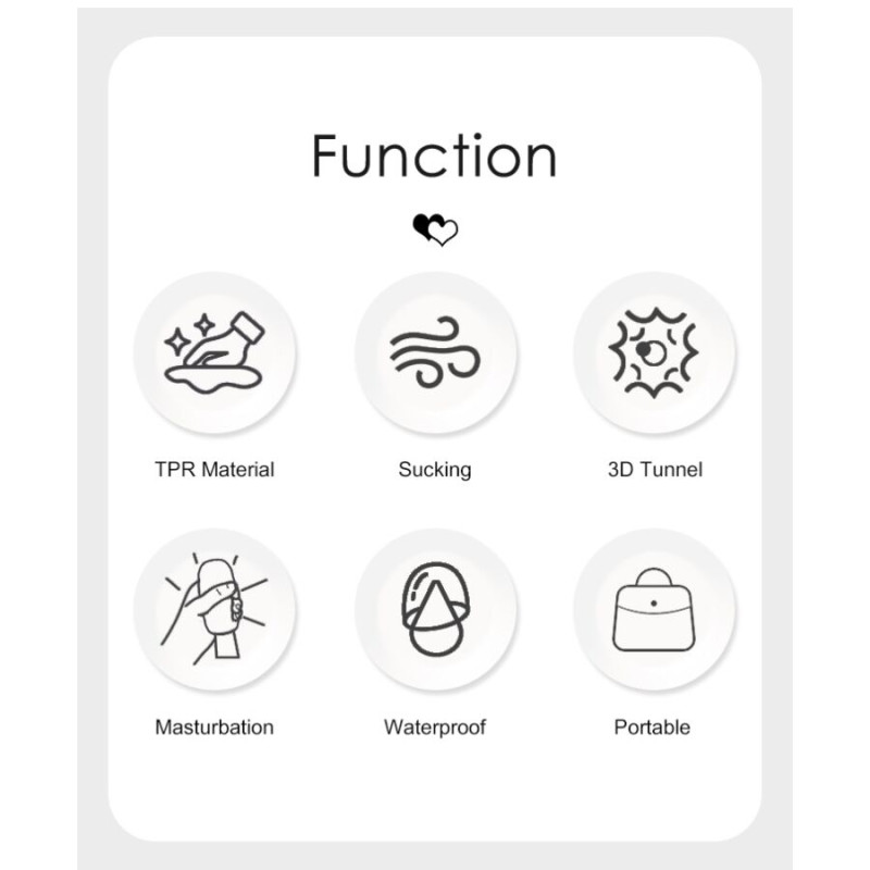 PRETTY LOVE COLE MASTURBADOR DOBLE ENTRADA