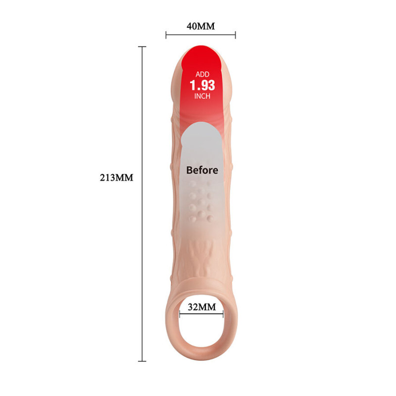 PRETTY LOVE BRAD FUNDA PARA PENE CON VIBRACION