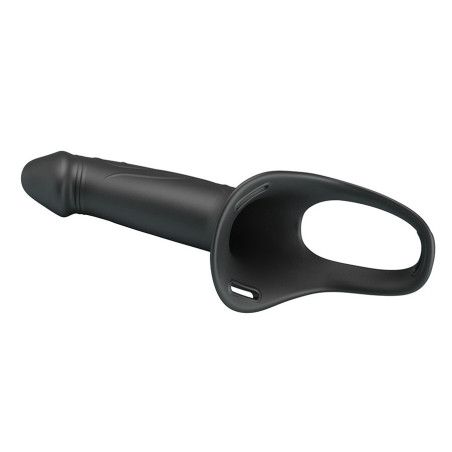 PRETTY LOVE LANDON STRAP ON CON VIBRACION NEGRO