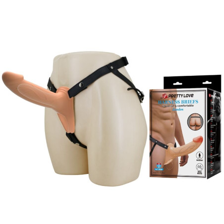 PRETTY LOVE LANDON STRAP ON CON VIBRACION CLARO