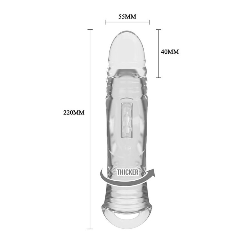 PRETTY LOVE FUNDA PARA PENE TRANSPARENTE