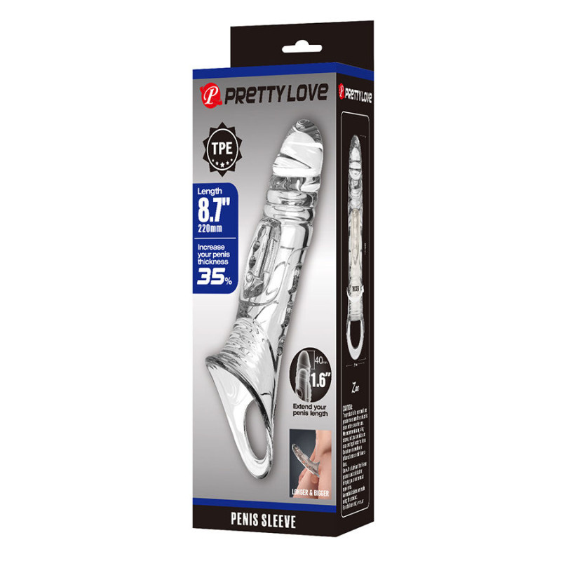 PRETTY LOVE FUNDA PARA PENE TRANSPARENTE