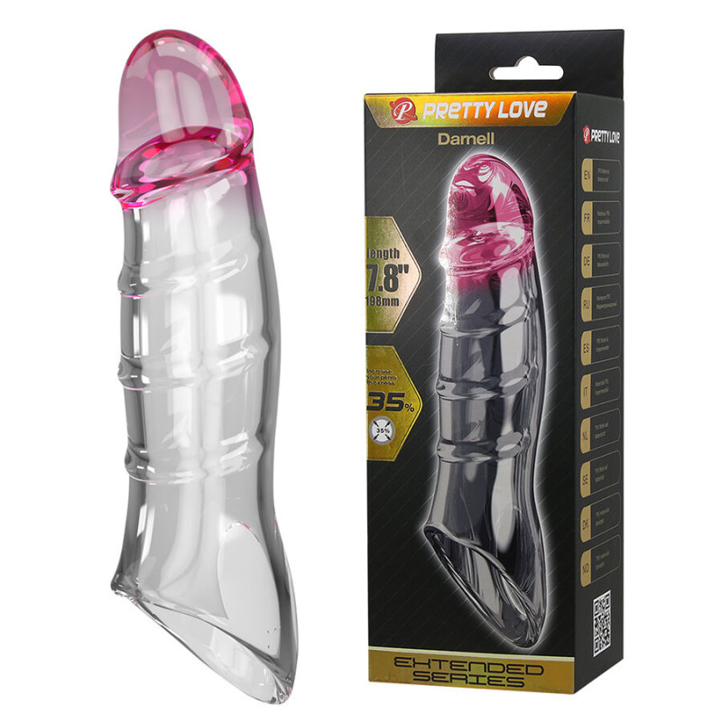 PRETTY LOVE DARNELL FUNDA PARA PENE EFECTO TRANSPARENTE