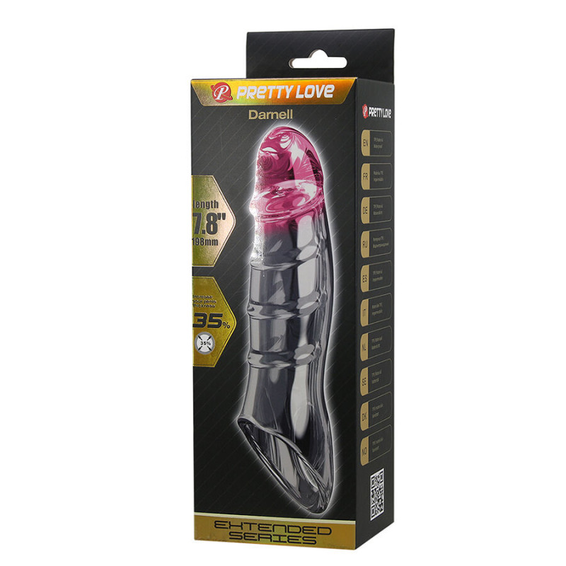 PRETTY LOVE DARNELL FUNDA PARA PENE EFECTO TRANSPARENTE