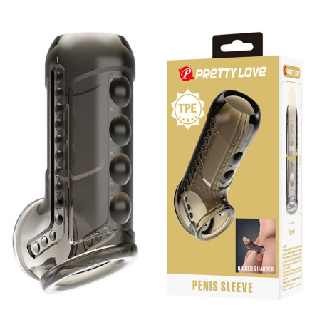 PRETTY LOVE FUNDA PARA PENE CON TEXTURA