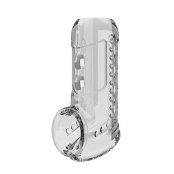 PRETTY LOVE FUNDA PARA PENE TEXTURIZADA TRANSPARENTE 2
