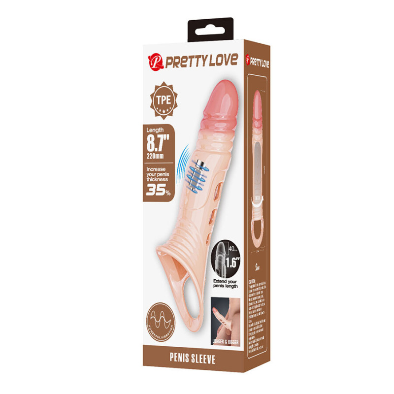 PRETTY LOVE FUNDA PARA PENE CON VIBRACION INTEGRADA