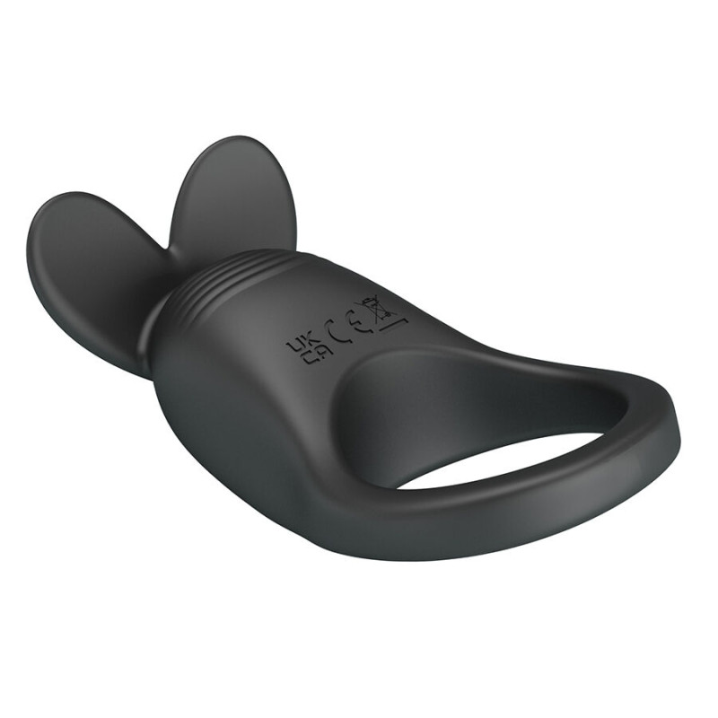 PRETTY LOVE CARLTON ANILLO PARA PENE CON ESTIMULADOR DE CLITORIS