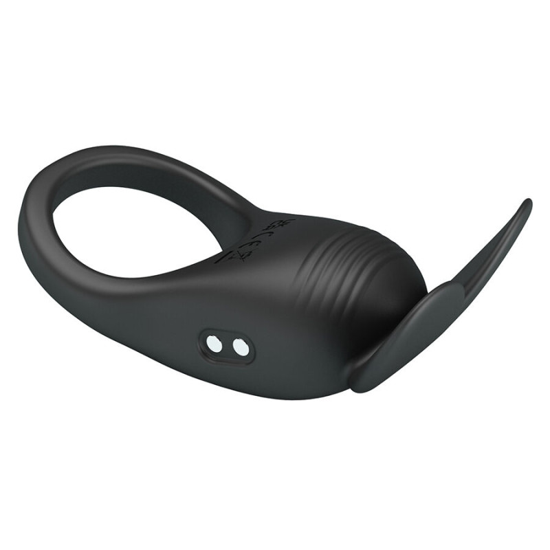 PRETTY LOVE CARLTON ANILLO PARA PENE CON ESTIMULADOR DE CLITORIS