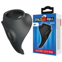 CRAZY BULL ZADOK ANILLO ERGONOMICO CON ESTIMULADOR DE PERINE