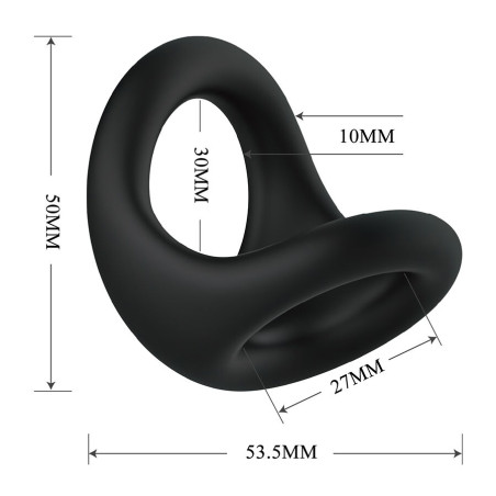 CRAZY BULL NESTOR ANILLO ERGONOMICO PARA PENE Y TESTICULOS
