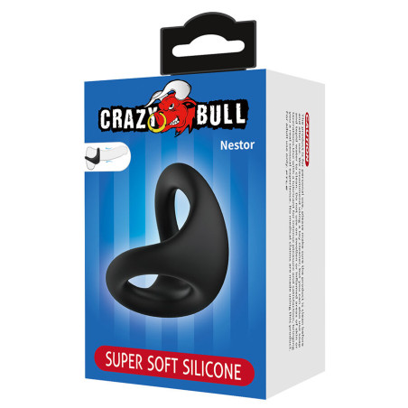 CRAZY BULL NESTOR ANILLO ERGONOMICO PARA PENE Y TESTICULOS