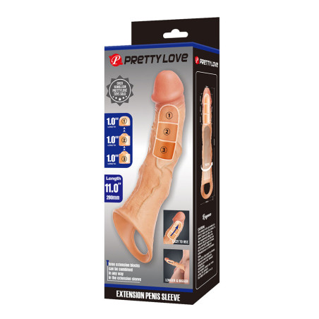 PRETTY LOVE RAGNAR FUNDA EXTENSORA CON EXTENSORES AJUSTABLES