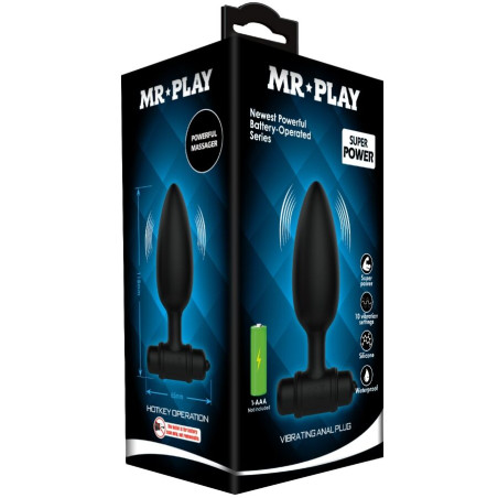 MR PLAY PLUG ANAL SUPER POWER CON VIBRACION