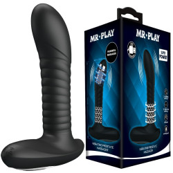MR PLAY MASAJEADOR PROSTATICO CON ROTACION Y VIBRACION