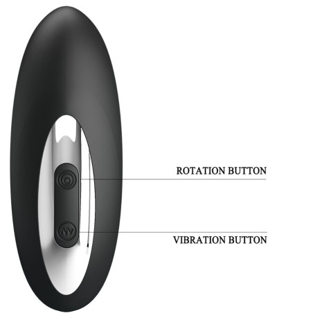 MR PLAY MASAJEADOR PROSTATICO CON ROTACION Y VIBRACION