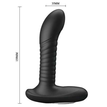 MR PLAY MASAJEADOR PROSTATICO CON ROTACION Y VIBRACION