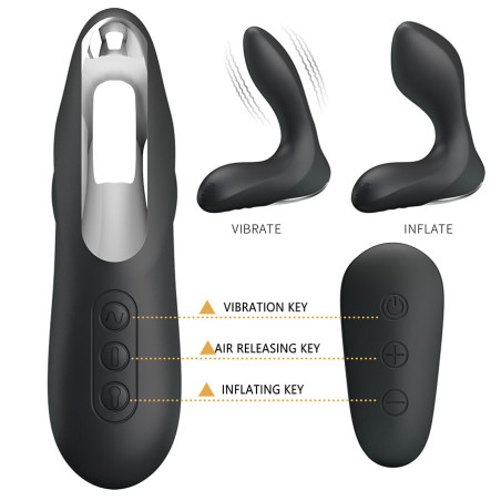 MR PLAY MASAJEADOR DE PROSTATA CON VIBRACION CONTROL REMOTO