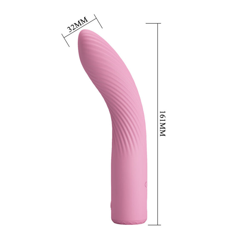 PRETTY LOVE KISELL VIBRADOR PUNTO G ROSA