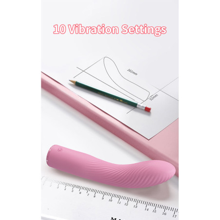 PRETTY LOVE KISELL VIBRADOR PUNTO G ROSA