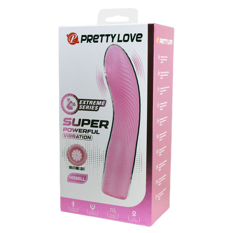 PRETTY LOVE KISELL VIBRADOR PUNTO G ROSA