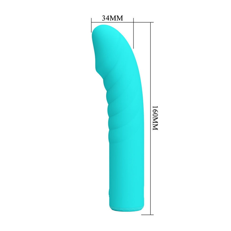 PRETTY LOVE RYLAN VIBRADOR PUNTO G AZUL