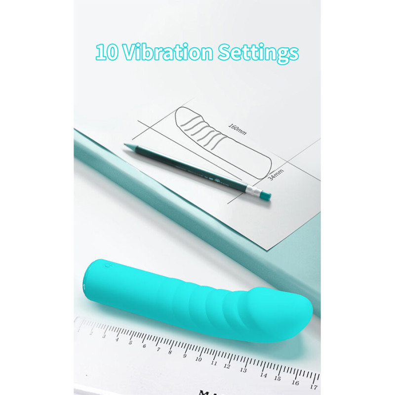 PRETTY LOVE RYLAN VIBRADOR PUNTO G AZUL