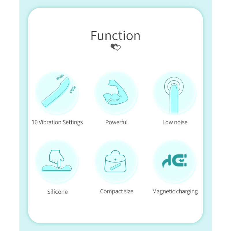 PRETTY LOVE RYLAN VIBRADOR PUNTO G AZUL