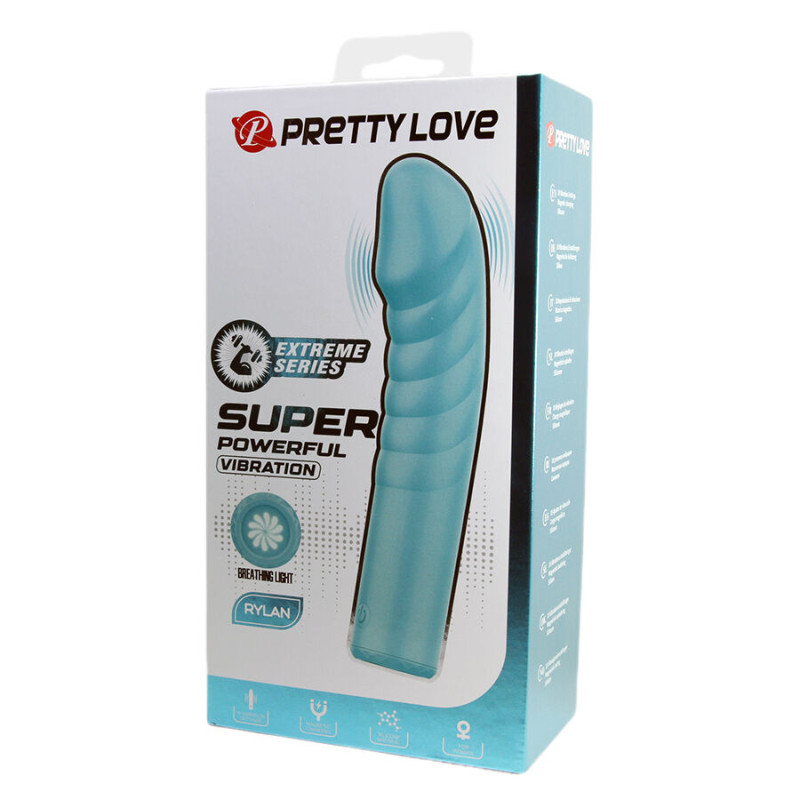 PRETTY LOVE RYLAN VIBRADOR PUNTO G AZUL
