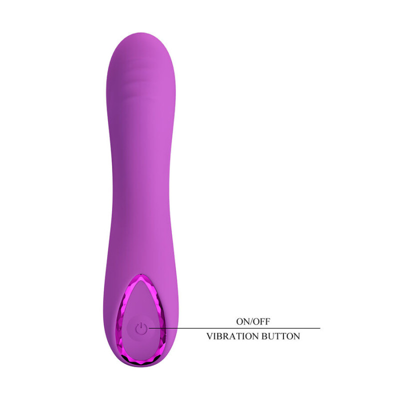 PRETTY LOVE DJ DICK VIBRADOR PUNTO G MORADO