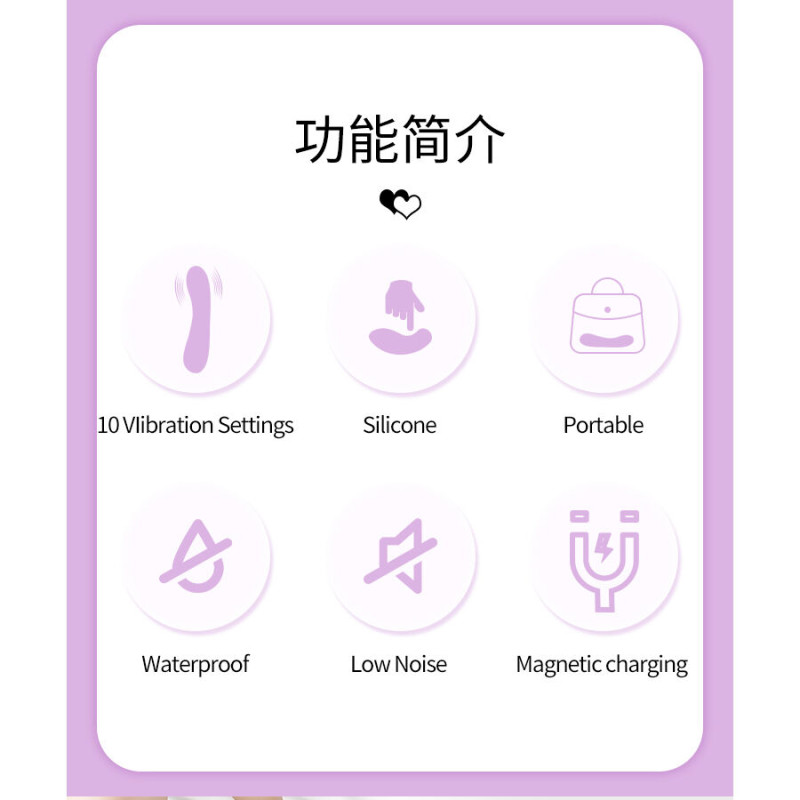 PRETTY LOVE DJ DICK VIBRADOR PUNTO G MORADO