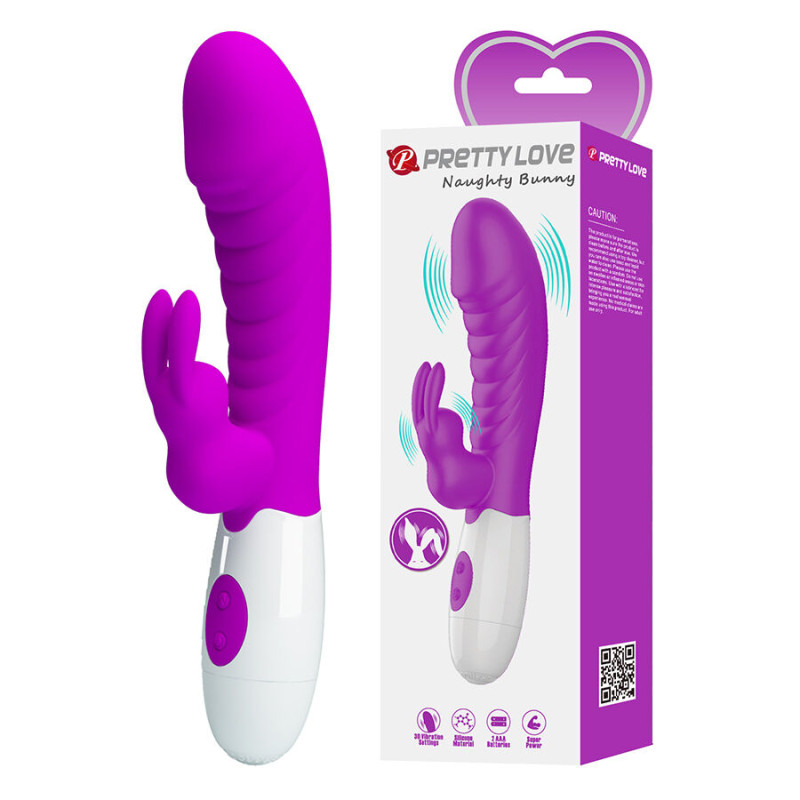 PRETTY LOVE NAUGHTY BUNNY VIBRADOR MORADO